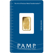 Zlatý slitek PAMP Fortuna 2,5 gramů