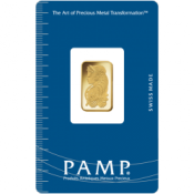 Zlatý slitek PAMP Fortuna 5 gramů