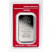 Stříbrný slitek Argor Heraeus 1 Oz