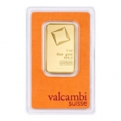 Zlatý slitek Valcambi 1 oz