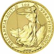 Zlatá mince Britania 1 Oz 2022  